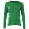 Image de Mascot, Haut de travail, T-shirt femme COOLMAX manches longues vert gazon/vert taille M (M)