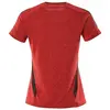 Image de Mascot, Haut de travail, T-Shirt, Damen, mit COOLMAX PRO T-shirt Grösse S ONE, verkehrsrot/schwarz (Taille unique)