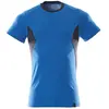 Image de Mascot, Haut de travail, T-Shirt, moderne Passform T-shirt Grösse XL ONE, azurblau/schwarzblau (M)