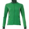 Image de Mascot, Femmes, Pull-over, Sweat-shirt zippé pour femme Accelerate vert gazon/vert Gr. S, Vert, (S)
