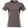 Image de Mascot, Haut de travail, T-Shirt, Damen Damen T-shirt Grösse 2XLONE, dunkelanthrazit/schwarz (XXL)