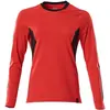 Image de Mascot, Haut de travail, T-Shirt, Langarm, Damen T-shirt Grösse M ONE, verkehrsrot/schwarz (4XL)