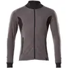 Image de Mascot, Haut de travail, Sweatshirt zippé Accelerate d.anthracite/noir Gr. 3XL (3XL)