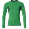 Image de Mascot, Haut de travail, T-Shirt, Langarm, Modern Fit T-shirt Grösse XL ONE, grasgrün/grün (XL)
