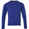 Image de Mascot, Veste de travail, Sweat-shirt homme Crossover, coton organique bleu royal, taille XXL (XXL)
