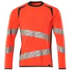 Image de Mascot, Hommes, Pull-over, ACCELERATE SAFE 19084-781, Gris, Rouge, (4XL)