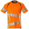 Image de Mascot, Hommes, T-shirt, T-shirt haute visibilité ACCELERATE orange/anthr, taille S, Gris, Orange, (S)