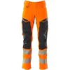 Image de Mascot, Pantalon de travail, Pantalon de sécurité Accelerate Safe orange/bleu noirGr82C56 (XL)