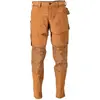 Image de Mascot, Pantalon de travail, Pantalon avec genoux. STRETCH Marron noisette, taille 76C47 (XS)