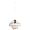 Image de Bloomingville, Suspension, - Ilua Pendant Lamp - Brown - Glass