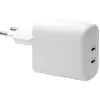 Image de dbramante1928 CHARGUER MURAL - 2X USB-C 25W UE (25 W), Chargeur USB, Blanc