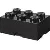 Image de LEGO, Boîte à jouets, Storage Brick 6 (noir)
