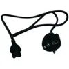 Image de Dell CORD PWR 250 2.5A 1M C5 E5 EUR (1 m), Câble d'alimentation, Noir