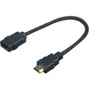 Image de Vivolink HDMI   HDMI (0.20 m), Câble vidéo, Noir