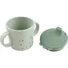 Image de Done by Deer, Vaisselle + couverts pour enfants, Trinklernbecher Foodie Happy dots Grün