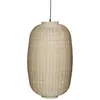 Image de Hübsch, Suspension, Pendentif Chand ovale naturel (E27)