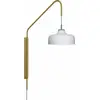 Image de Hübsch, Applique + plafonnier, Lampe murale actuelle verte (E27)
