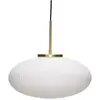 Image de Hübsch, Suspension, Pendentif Serene Ellipse Blanc (E27)