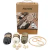 Image de Creativ Company Kit d'apprentissage Macramé, Kit de travail manuel, Multicolore