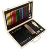 Image de Creativ Company, Écriture + dessin, Set de 51 crayons de couleur (51x)