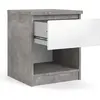 Image de Ebuy24, Table de chevet, Table de chevet Nada (40 x 40 x 50 cm)