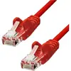 Image de ProXtend U/UTP CAT5e PVC AWG 26 CCA Rouge 5M (U/UTP, CAT5e, 5 m), Câble réseau