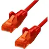 Image de ProXtend U/UTP CAT6 PVC AWG 26 CCA Rouge 10M (U/UTP, CAT6, 10 m), Câble réseau