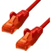 Image de ProXtend U/UTP CAT6 PVC AWG 26 CCA Rouge 20M (U/UTP, CAT6, 20 m), Câble réseau