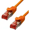 Image de ProXtend F/UTP CAT6 LSZH AWG 26 CU Orange 10M (F/UTP, CAT6, 10 m), Câble réseau