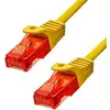 Image de ProXtend U/UTP CAT6 LSZH AWG 24 CU Jaune 3M (U/UTP, CAT6, 3 m), Câble réseau