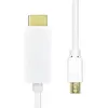 Image de ProXtend LC-LC UPC Duplex OM1 Multimode Fibre Cabl (0.50 m), Câble vidéo, Blanc
