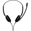 Image de EPOS PC 3 Chat (Filaire), Casque micro de bureau, Noir