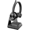 Image de HP Poly Savi 7320-M Office Stéréo (Sans fil, USB-A, Les équipes Microsoft), Casque micro de bureau, Noir