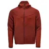 Image de Mascot, Veste de travail, Sweat à capuche en polaire avec fermeture éclair, rouge automne, taille XL (XL)