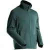 Image de Mascot, Hommes, Pull-over, Pull zippé en micropolaire vert forêt, taille M, Vert, (M)