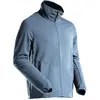 Image de Mascot, Unisexe, Pull-over, Pull en micropolaire avec fermeture éclair, bleu pierre, taille 3XL, Bleu, (3XL)