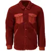 Image de Mascot, Hommes, Chemise, Chemise en polaire rouge automne, taille 4XL, Rouge, (4XL)