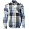 Image de Mascot, Hommes, Chemise, Chemise en flanelle Customized 22904 bleu noir à carreaux taille XL, Bleu, Noir, (XL)