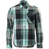 Image de Mascot, Hommes, Chemise, Chemise en flanelle Customized 22904 vert forêt à carreaux Gr. 2XL, Vert, (XXL)
