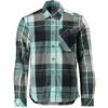Image de Mascot, Hommes, Chemise, Chemise en flanelle Customized 22904 vert forêt à carreaux taille XL, Vert, (XL)