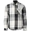 Image de Mascot, Hommes, Chemise, Chemise en flanelle à carreaux Gris anthracite à carreaux, taille 3XL, Gris, (3XL)