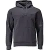 Image de Mascot, Hommes, Pull-over, Sweatshirt à capuche en polaire Logo noir et bleu, taille XS, Noir, Bleu, (XS)