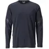 Image de Mascot, Haut de travail, T-shirt manches longues bleu noir, taille L (L)