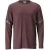 Image de Mascot, Haut de travail, T-shirt manches longues bordeaux, taille XS (XS)