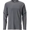 Image de Mascot, Haut de travail, T-shirt manches longues gris anthracite, taille 4XL (4XL)