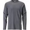 Image de Mascot, Haut de travail, T-shirt manches longues gris anthracite, taille XS (XS)