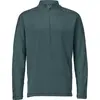 Image de Mascot, Haut de travail, T-shirt manches longues, zip court, vert forêt, taille 4XL (4XL)