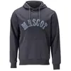 Image de Mascot, Hommes, Pull-over, Sweatshirt à capuche avec logo noir et bleu, taille 2XL, Noir, Bleu, (XXL)