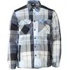 Image de Mascot, Haut de travail, Chemise en flanelle, doublée Bleu noir à carreaux, taille 3XL (3XL)