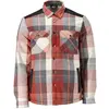 Image de Mascot, Hommes, Chemise, chemise en flanelle, doublée rouge automne à carreaux, taille 3XL, Rouge, (3XL)
